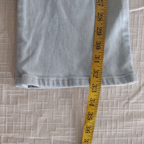 Free People Womens Aiden Slim Boot Jean Sz 24 Totally Buggin Blue Bootcut Retro - Picture 10 of 10